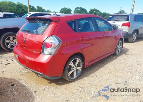 2009 Pontiac Vibe Gt from USA, damaged, VIN 5Y2SR67019Z423282